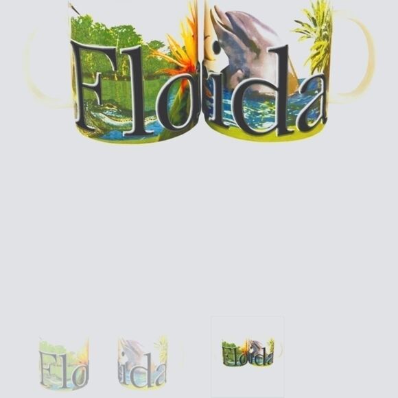 FLORIDAWRAP Around Mug 18Oz New - Picture 2 of 9